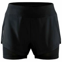 Craft Women's Advanced Essence 2-in-1 Shorts - Running Shorts