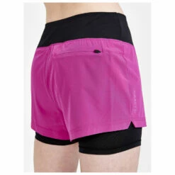 Craft Women's Advanced Essence 2-in-1 Shorts - Running Shorts -Outdoor Equipment Sales Shop craft womens advanced essence 2 in 1 shorts running shorts detail 5