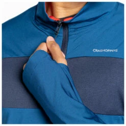 Craghoppers NosiLife Valens Half Zip - Longsleeve -Outdoor Equipment Sales Shop craghoppers nosilife valens half zip longsleeve detail 4