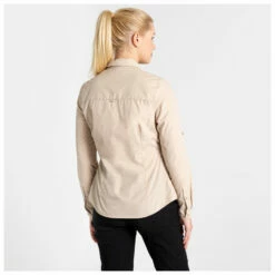 Craghoppers Women's Kiwi II L/S Shirt - Blouse -Outdoor Equipment Sales Shop craghoppers womens kiwi ii l s shirt blouse detail 3