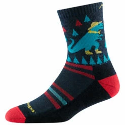 Darn Tough Kid's Ty-Ranger-Saurus Micro Crew Lightweight Cshn - Sports Socks -Outdoor Equipment Sales Shop darn tough kids ty ranger saurus micro crew lightweight cshn sports socks detail 4