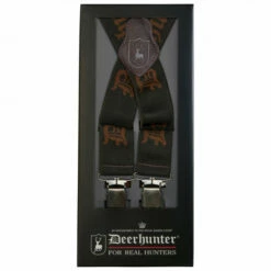 Deerhunter Logo Braces With Clips - Braces