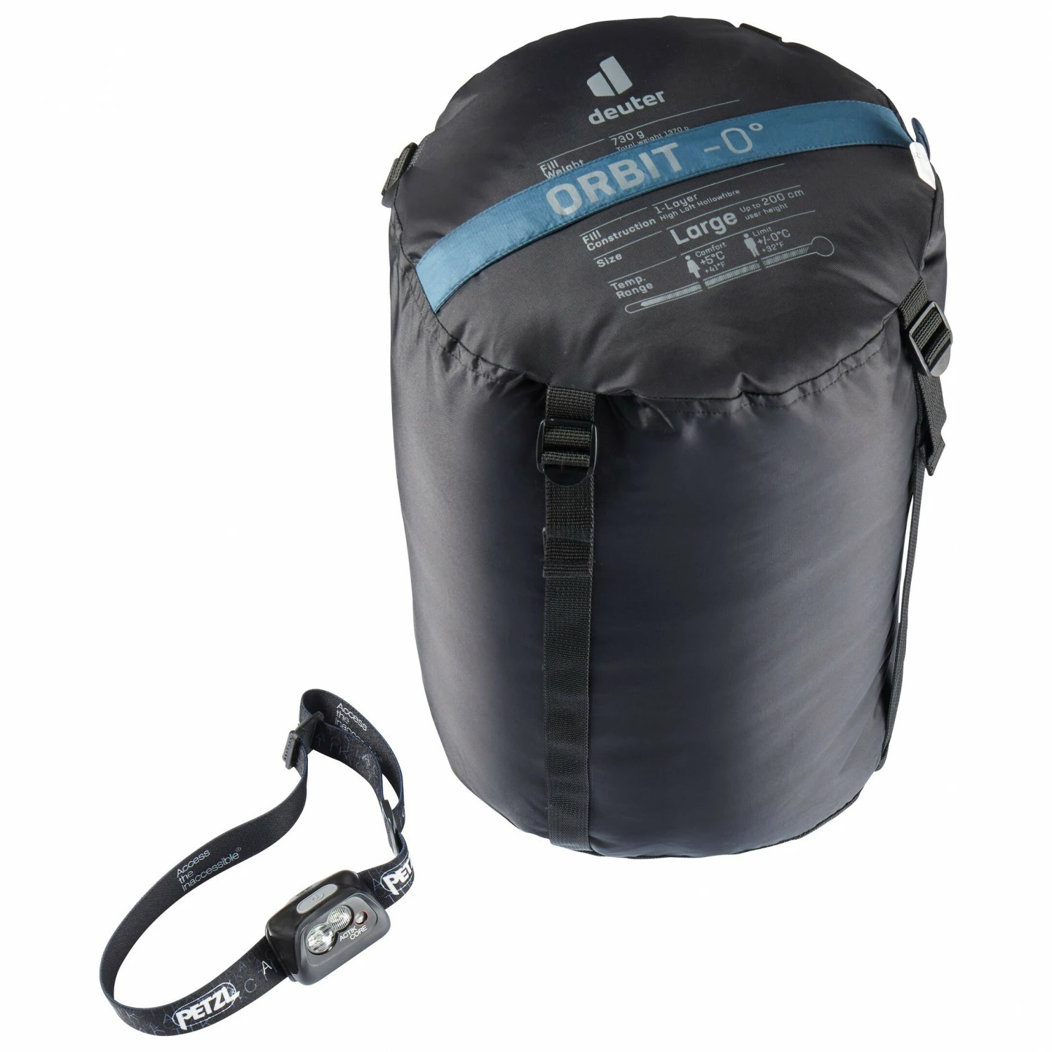 Deuter Orbit 0° - Synthetic Sleeping Bag 4 Deuter Orbit 0° - Synthetic Sleeping Bag - Image 2