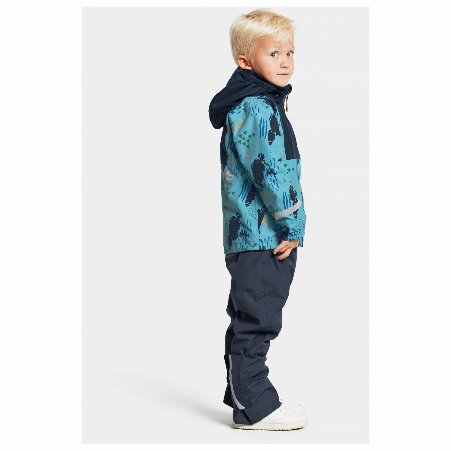 DIDRIKSONS Kid's Stormhatt Printed Jacket - Waterproof Jacket 9 DIDRIKSONS Kid's Stormhatt Printed Jacket - Waterproof Jacket - Image 7