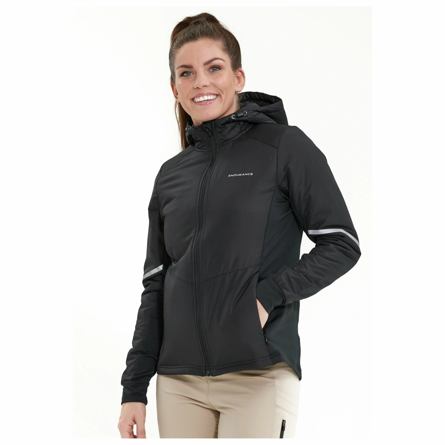 Endurance Women's Princey Jacket With Hood - Synthetic Jacket 8 Endurance Women's Princey Jacket With Hood - Synthetic Jacket - Image 6