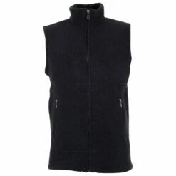 Engel Weste Tailliert Mit Reißverschluss - Merino Vest