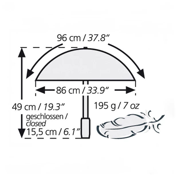 Euroschirm Dainty - Umbrella 5 Euroschirm Dainty - Umbrella - Image 3