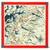 FJÄLLRÄVEN Swedish Classic Map Scarf - Neckerchief 2 FJÄLLRÄVEN Swedish Classic Map Scarf - Neckerchief -Outdoor Equipment Sales Shop fjaellraeven swedish classic map scarf neckerchief