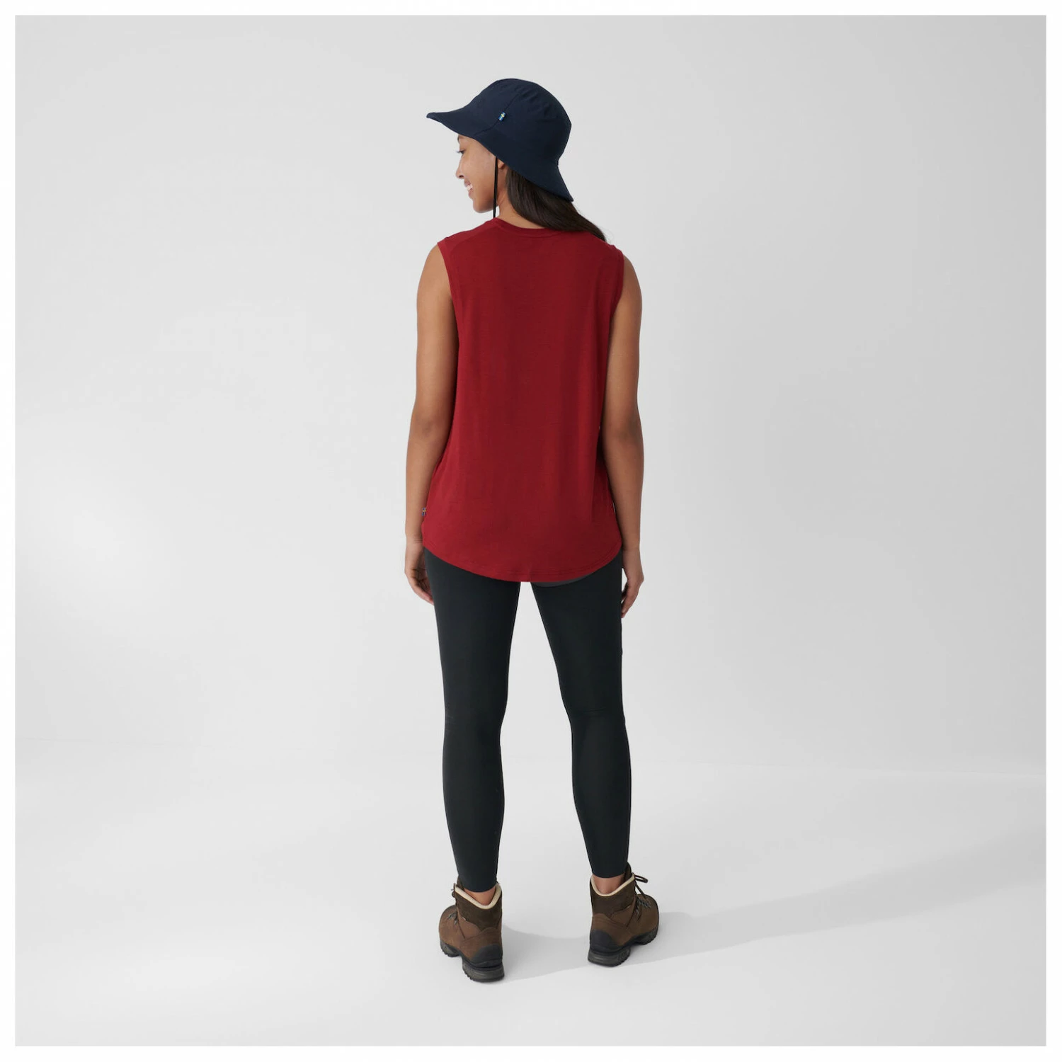 FJÄLLRÄVEN Women's Abisko Wool Tank Top - Merino Shirt 5 FJÄLLRÄVEN Women's Abisko Wool Tank Top - Merino Shirt - Image 3