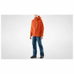 FJÄLLRÄVEN Women's Bergtagen Lite Eco-Shell Jacket - Waterproof Jacket -Outdoor Equipment Sales Shop fjaellraeven womens bergtagen lite eco shell jacket waterproof jacket detail 3
