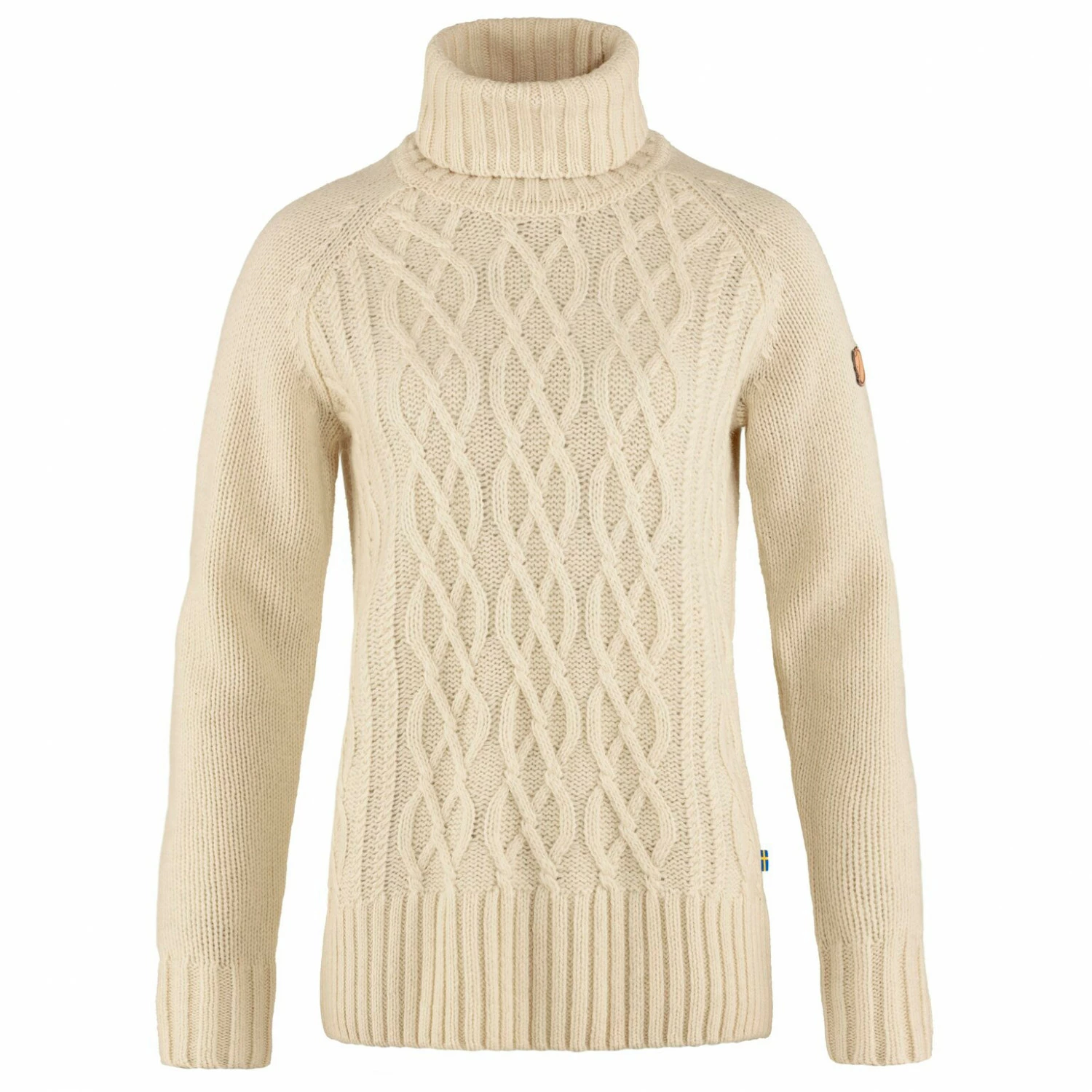FJÄLLRÄVEN Women's Övik Cable Knit Roller Neck - Wool Jumper 4 FJÄLLRÄVEN Women's Övik Cable Knit Roller Neck - Wool Jumper - Image 2