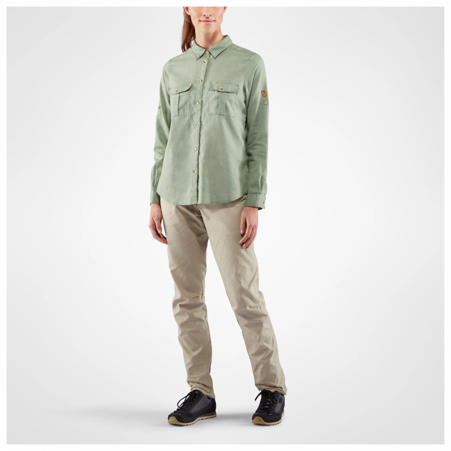 FJÄLLRÄVEN Women's Övik Travel Shirt L/S - Blouse 5 FJÄLLRÄVEN Women's Övik Travel Shirt L/S - Blouse - Image 3