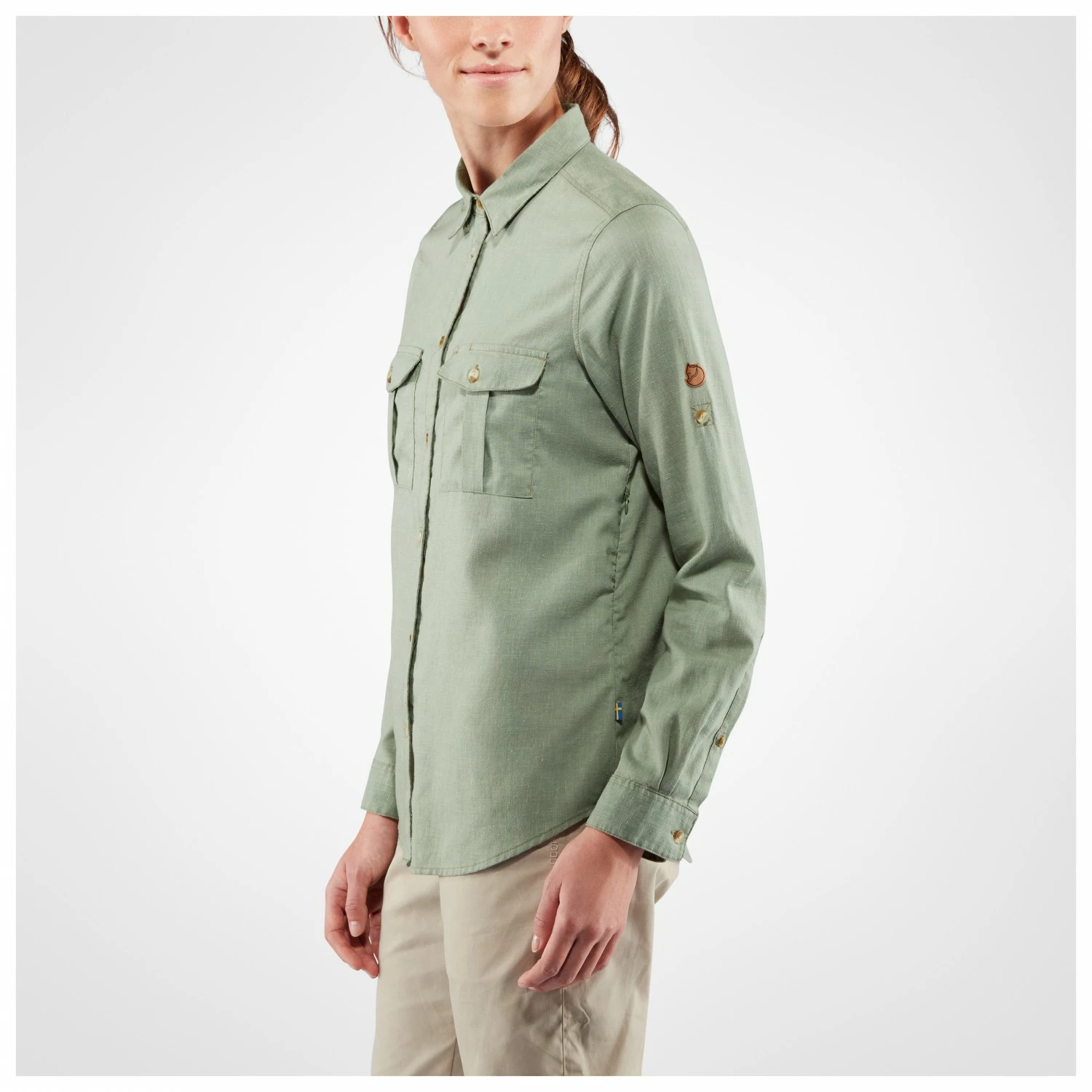 FJÄLLRÄVEN Women's Övik Travel Shirt L/S - Blouse 6 FJÄLLRÄVEN Women's Övik Travel Shirt L/S - Blouse - Image 4