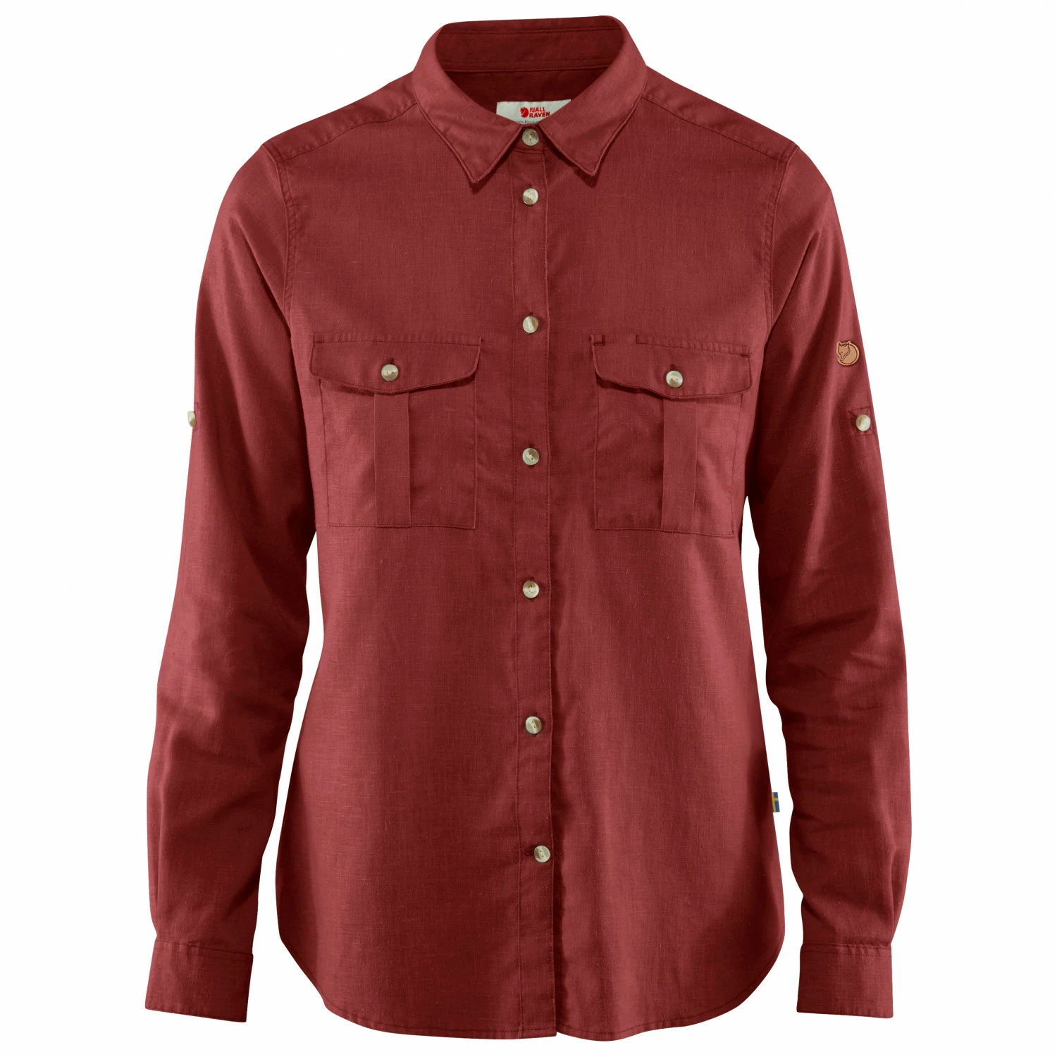 FJÄLLRÄVEN Women's Övik Travel Shirt L/S - Blouse 3 FJÄLLRÄVEN Women's Övik Travel Shirt L/S - Blouse