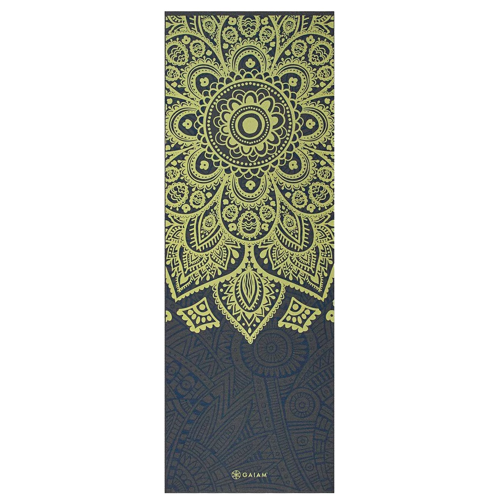 Gaiam 6 Mm Premium Printed Yoga Mat - Yoga Mat 3 Gaiam 6 Mm Premium Printed Yoga Mat - Yoga Mat