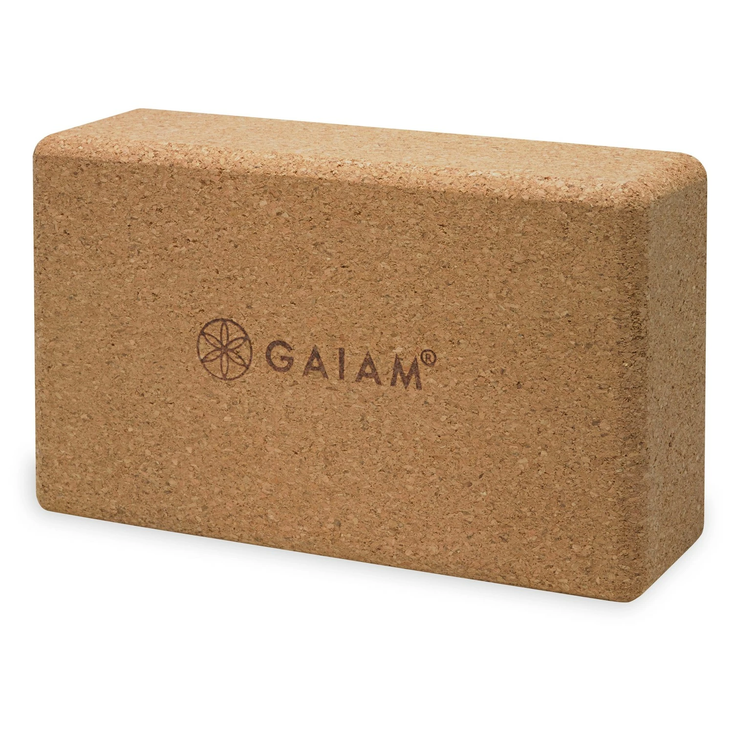 Gaiam Cork Brick - Yoga Block 3 Gaiam Cork Brick - Yoga Block