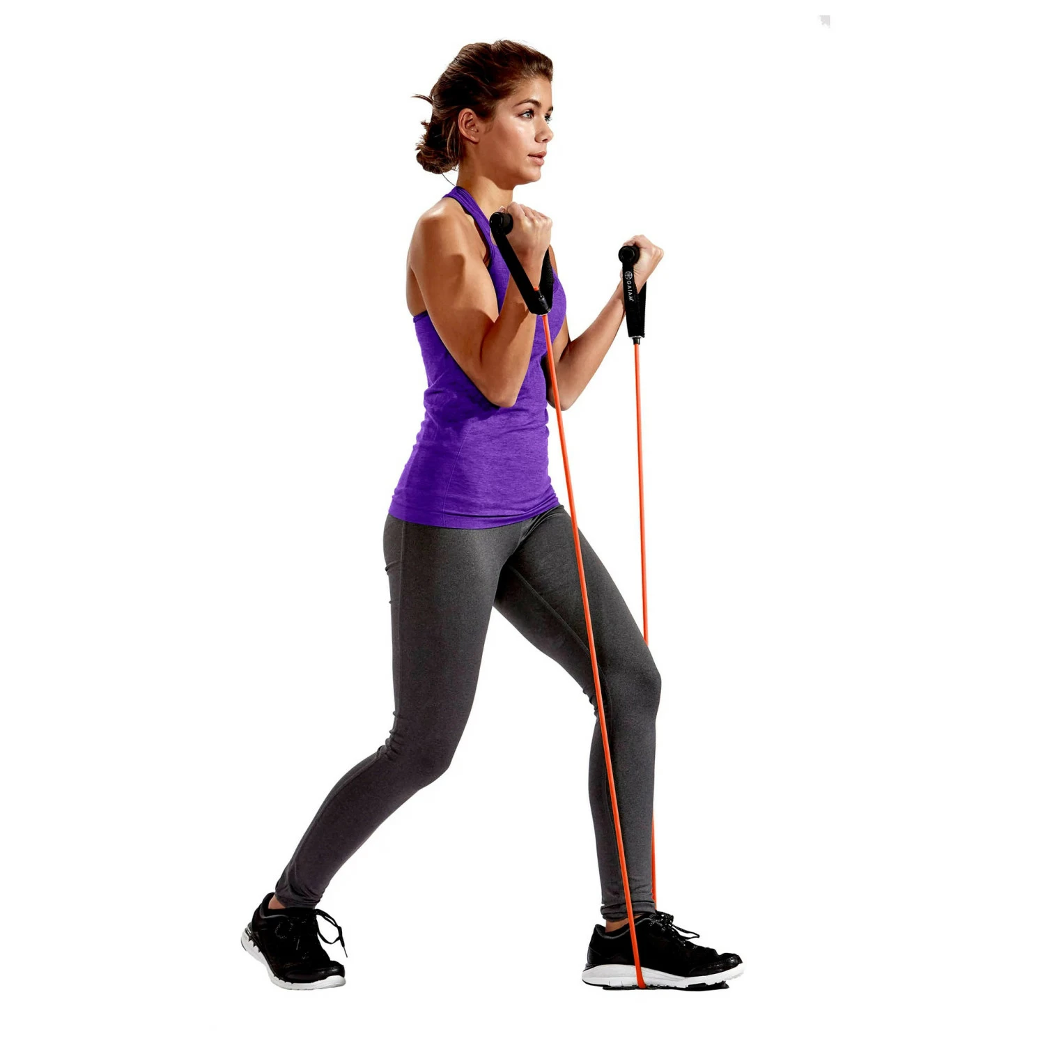 Gaiam Restore Resistance Cord Medium Kit - Resistance Band 5 Gaiam Restore Resistance Cord Medium Kit - Resistance Band - Image 3