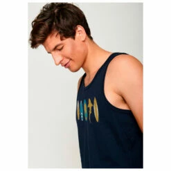 Lifestyle Shark Beach Airy - Tank Top 10 Lifestyle Shark Beach Airy - Tank Top -Outdoor Equipment Sales Shop greenbomb lifestyle shark beach airy tank top detail 4