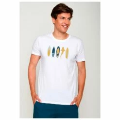 Lifestyle Shark Beach Guide - T-shirt 7 Lifestyle Shark Beach Guide - T-shirt -Outdoor Equipment Sales Shop greenbomb lifestyle shark beach guide t shirt detail 2