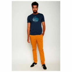 Nature Waves Circle Guide - T-shirt -Outdoor Equipment Sales Shop greenbomb nature waves circle guide t shirt detail 5