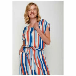 Women's Dancing Stripes Step Dress - Dress -Outdoor Equipment Sales Shop greenbomb womens dancing stripes step dress dress detail 4