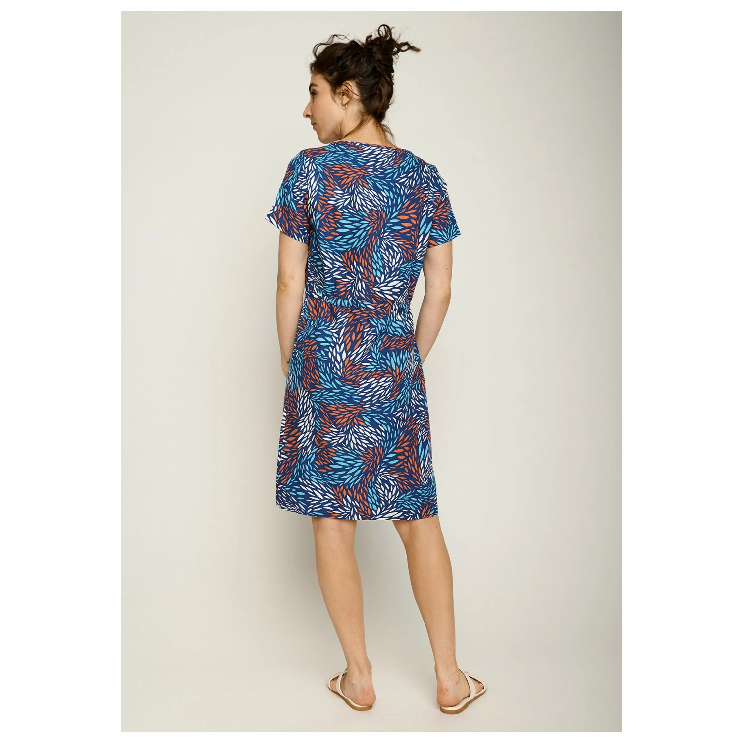 Women's Sparkling Leaves Hop Dress - Dress 5 Women's Sparkling Leaves Hop Dress - Dress - Image 3