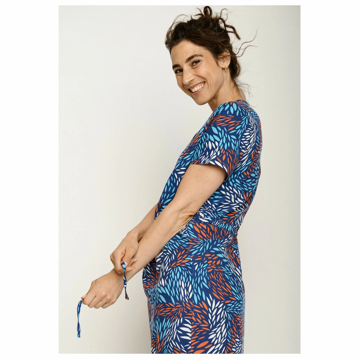 Women's Sparkling Leaves Hop Dress - Dress 8 Women's Sparkling Leaves Hop Dress - Dress - Image 6