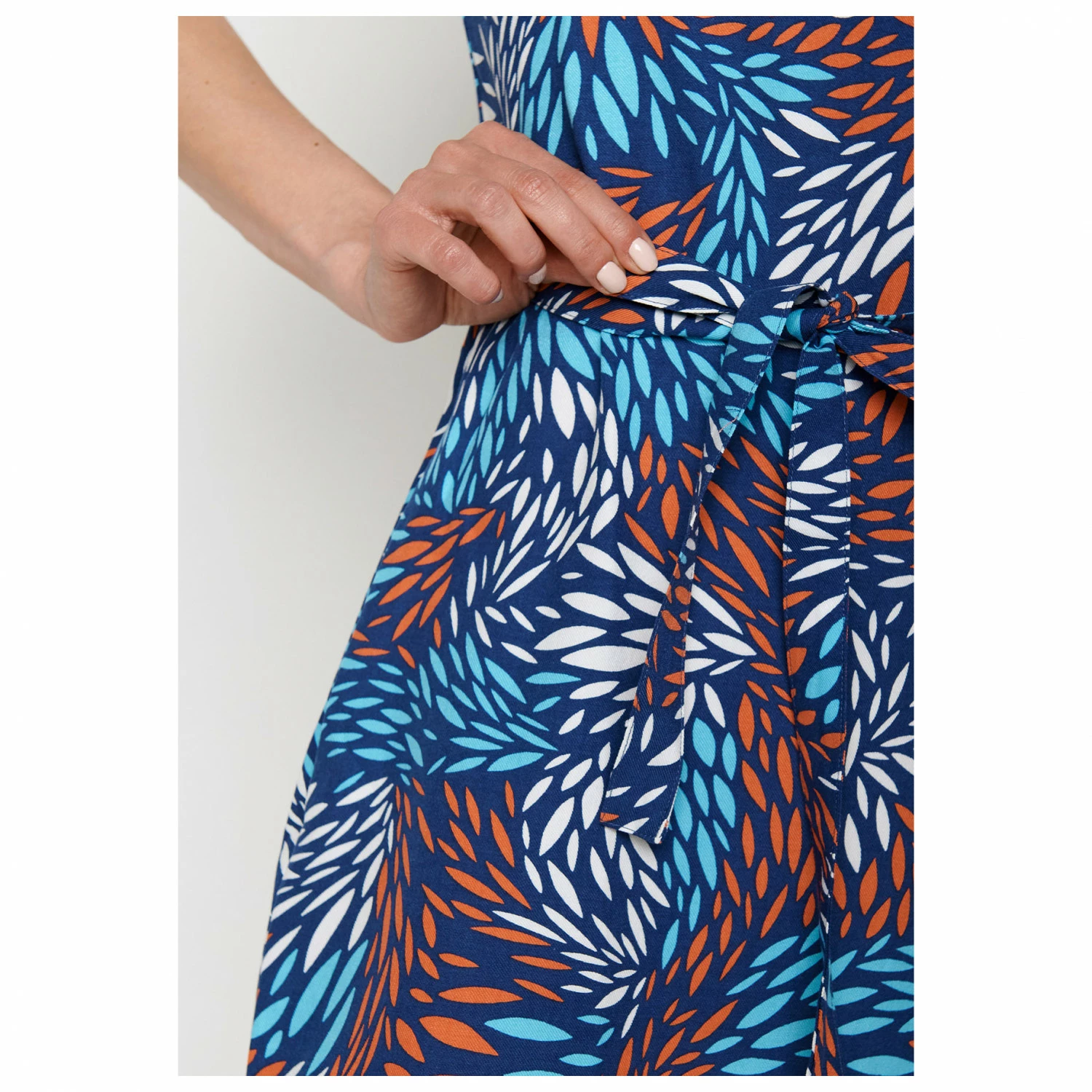 Women's Sparkling Leaves Step Dress - Dress 7 Women's Sparkling Leaves Step Dress - Dress - Image 5