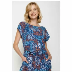 Women's Sparkling Leaves Step Dress - Dress 13 Women's Sparkling Leaves Step Dress - Dress -Outdoor Equipment Sales Shop greenbomb womens sparkling leaves step dress dress detail 6