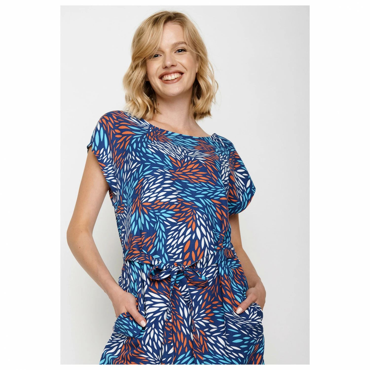 Women's Sparkling Leaves Step Dress - Dress 8 Women's Sparkling Leaves Step Dress - Dress - Image 6