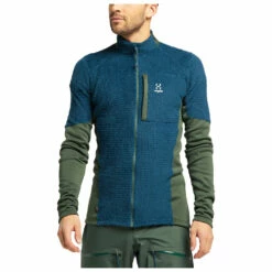 Haglöfs Touring Mid Jacket - Fleece Jacket 11 Haglöfs Touring Mid Jacket - Fleece Jacket -Outdoor Equipment Sales Shop hagloefs touring mid jacket fleece jacket detail 3