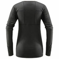 Haglöfs Women's Natural Blend Tech Crew Neck - Synthetic Base Layer 5 Haglöfs Women's Natural Blend Tech Crew Neck - Synthetic Base Layer -Outdoor Equipment Sales Shop hagloefs womens natural blend tech crew neck synthetic base layer detail 2