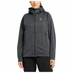 Haglöfs Women's Skuta Hood - Fleece Jacket -Outdoor Equipment Sales Shop hagloefs womens skuta hood fleece jacket detail 3