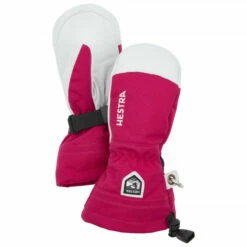 Hestra Kid's Army Leather Heli Ski Mitt - Gloves