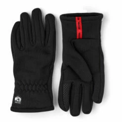 Hestra Kid's Touch Point Fleece Liner Junior 5 Finger - Gloves -Outdoor Equipment Sales Shop hestra kids touch point fleece liner junior 5 finger gloves detail 6