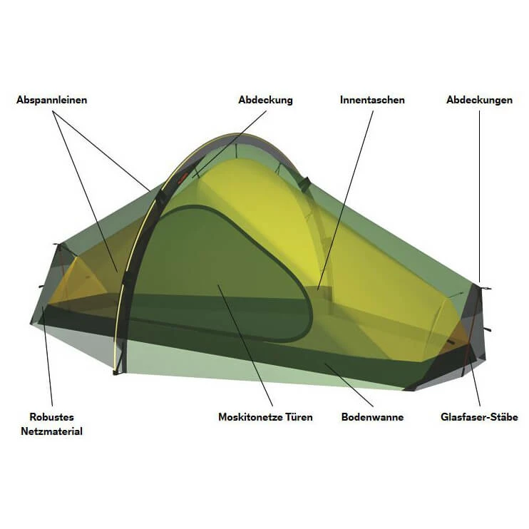 Hilleberg Enan - 1-person Tent 6 Hilleberg Enan - 1-person Tent - Image 4