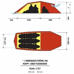 Hilleberg Nallo 3 GT - 3-person Tent 10 Hilleberg Nallo 3 GT - 3-person Tent -Outdoor Equipment Sales Shop hilleberg nallo 3 gt 3 person tent detail 2