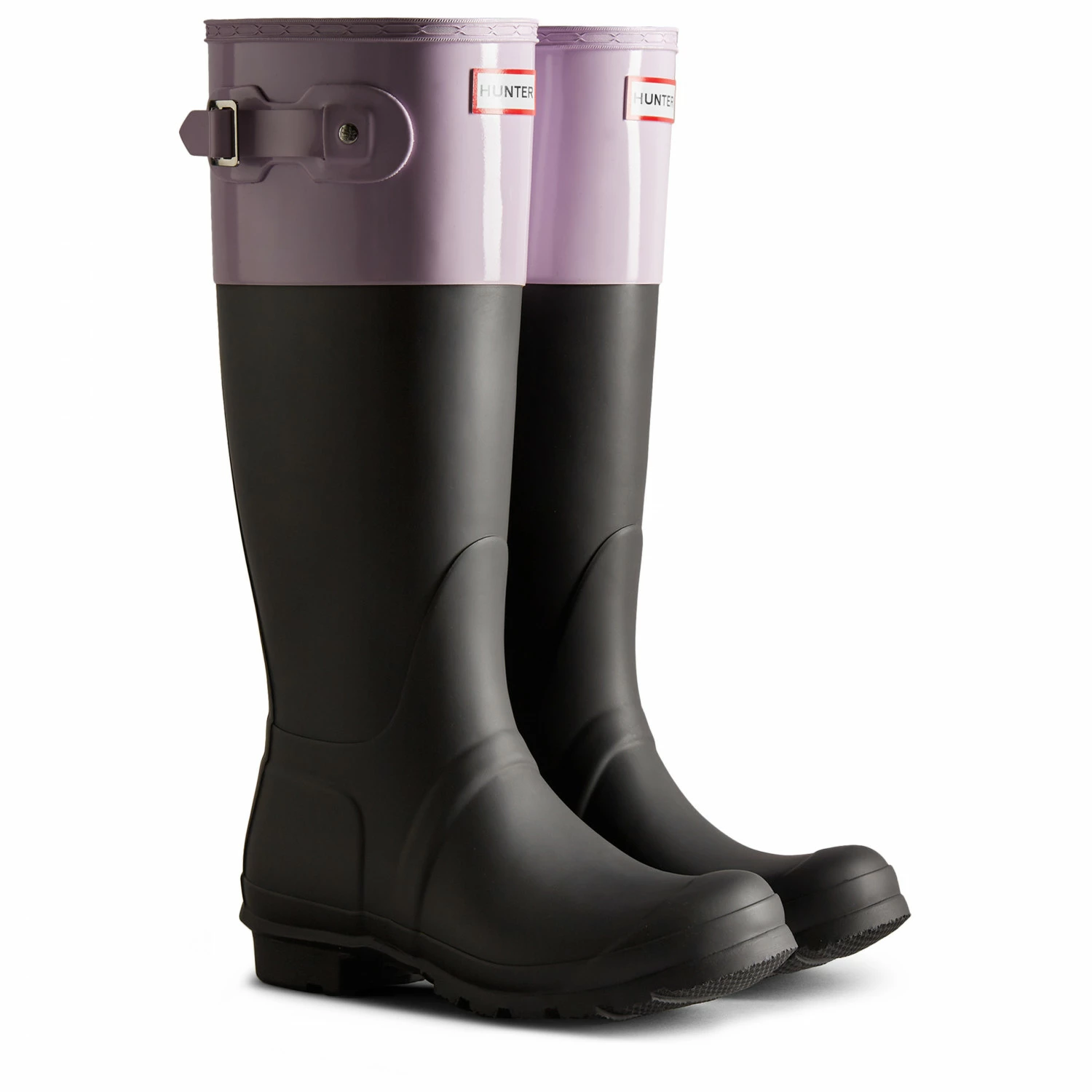 Hunter Boots Women's Original Tall Colour Block Boot - Wellington Boots 5 Hunter Boots Women's Original Tall Colour Block Boot - Wellington Boots - Image 3