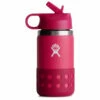 Hydro Flask Kid's Wide Mouth Straw Lid & Boot - Water Bottle -Outdoor Equipment Sales Shop hydro flask kids wide mouth straw lid boot water bottle