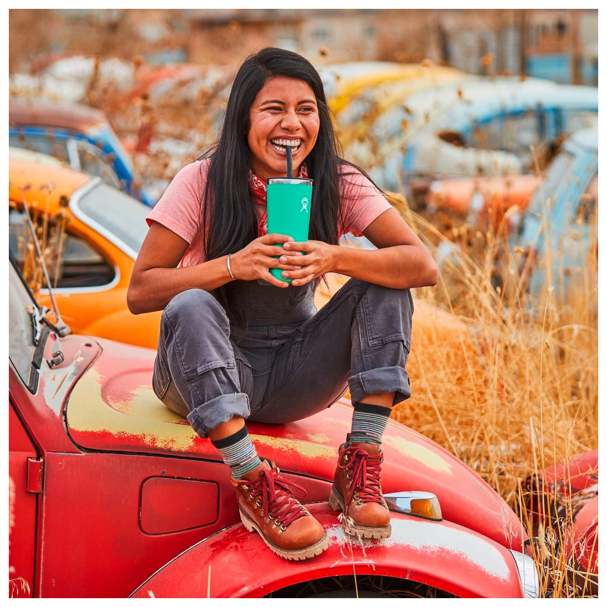 Hydro Flask Medium Press-In Straw Lid - Straw 4 Hydro Flask Medium Press-In Straw Lid - Straw - Image 2