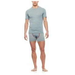 Icebreaker Anatomica S/S Crewe - Merino Base Layer -Outdoor Equipment Sales Shop icebreaker anatomica s s crewe merino base layer detail 8