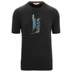 Icebreaker Central Classic S/S Tee Otter Paddle - Merino Shirt