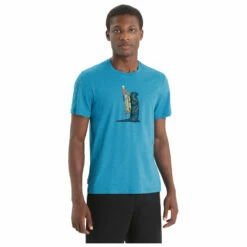 Icebreaker Central Classic S/S Tee Otter Paddle - Merino Shirt 10 Icebreaker Central Classic S/S Tee Otter Paddle - Merino Shirt -Outdoor Equipment Sales Shop icebreaker central classic s s tee otter paddle merino shirt detail 3