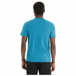 Icebreaker Central Classic S/S Tee Otter Paddle - Merino Shirt 11 Icebreaker Central Classic S/S Tee Otter Paddle - Merino Shirt -Outdoor Equipment Sales Shop icebreaker central classic s s tee otter paddle merino shirt detail 4