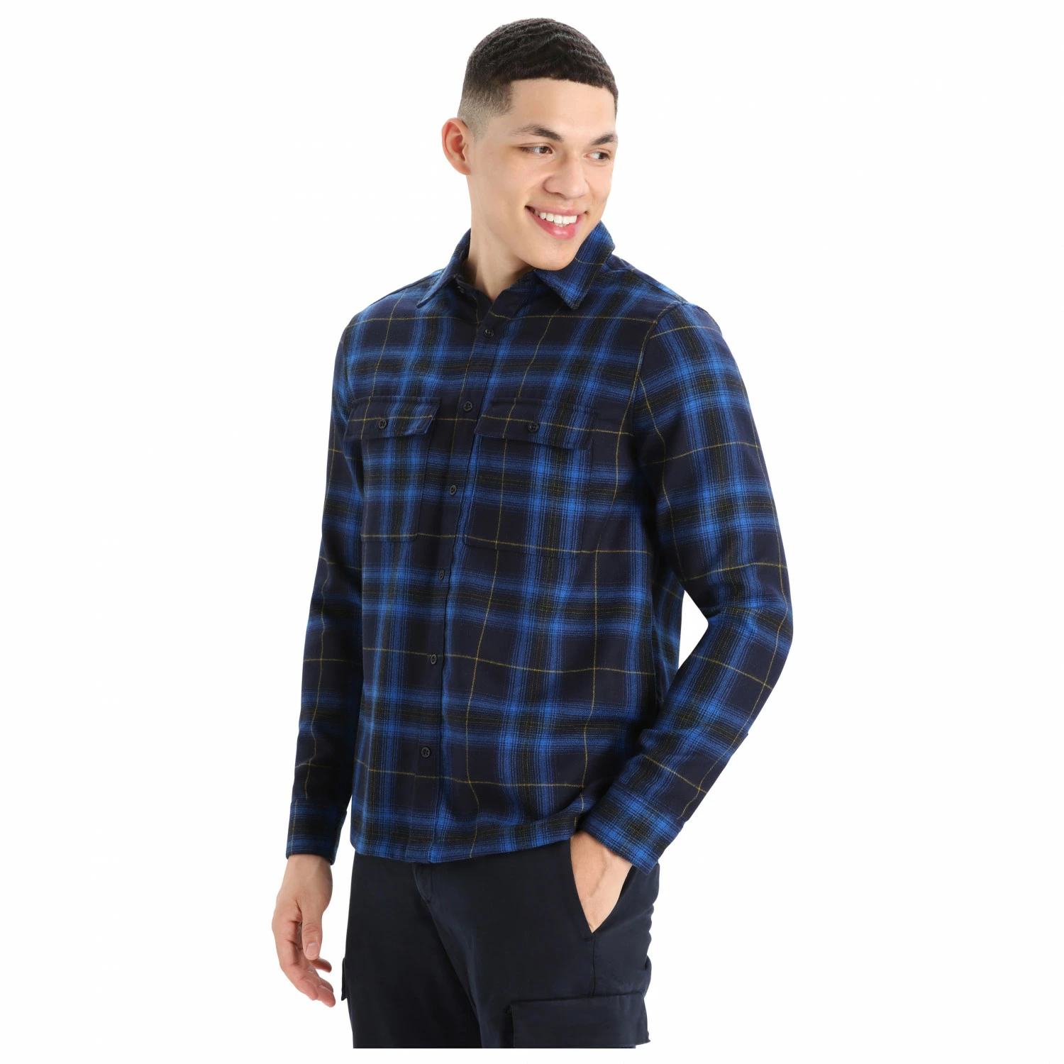 Icebreaker Dawnder L/S Flannel Shirt Plaid - Shirt 4 Icebreaker Dawnder L/S Flannel Shirt Plaid - Shirt - Image 2