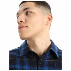 Icebreaker Dawnder L/S Flannel Shirt Plaid - Shirt 18 Icebreaker Dawnder L/S Flannel Shirt Plaid - Shirt -Outdoor Equipment Sales Shop icebreaker dawnder l s flannel shirt plaid shirt detail 8