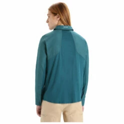 Icebreaker Hike L/S Top - Shirt 12 Icebreaker Hike L/S Top - Shirt -Outdoor Equipment Sales Shop icebreaker hike l s top shirt detail 4
