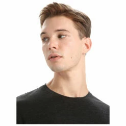 Icebreaker Merino Linen S/S Tee - Merino Shirt -Outdoor Equipment Sales Shop icebreaker merino linen s s tee merino shirt detail 5