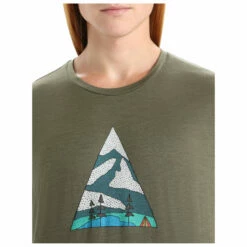 Icebreaker Tech Lite II S/S Tee Camping Grounds - Merino Shirt 13 Icebreaker Tech Lite II S/S Tee Camping Grounds - Merino Shirt -Outdoor Equipment Sales Shop icebreaker tech lite ii s s tee camping grounds merino shirt detail 6