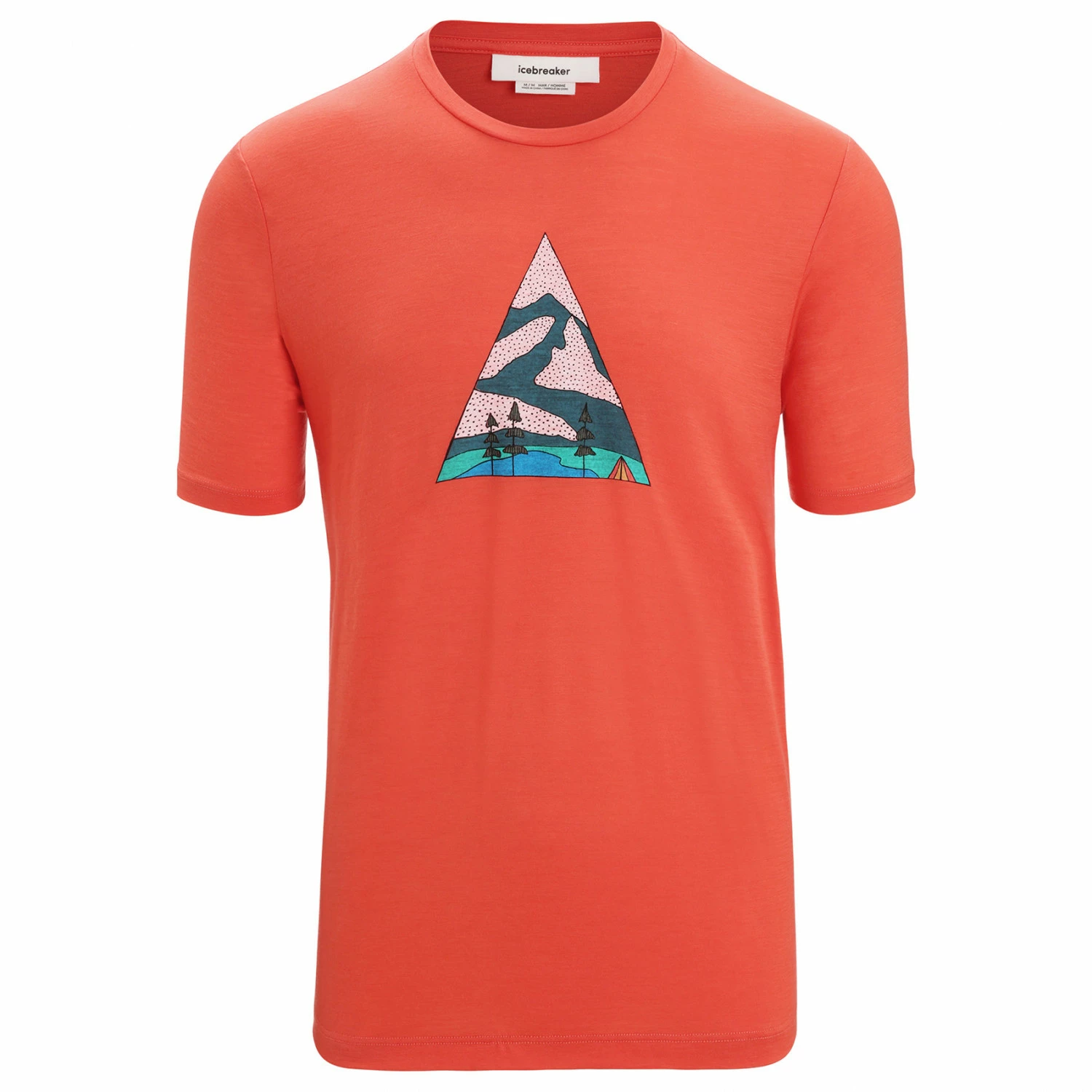 Icebreaker Tech Lite II S/S Tee Camping Grounds - Merino Shirt 3 Icebreaker Tech Lite II S/S Tee Camping Grounds - Merino Shirt